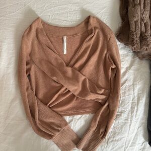 Women's Tan Sweater